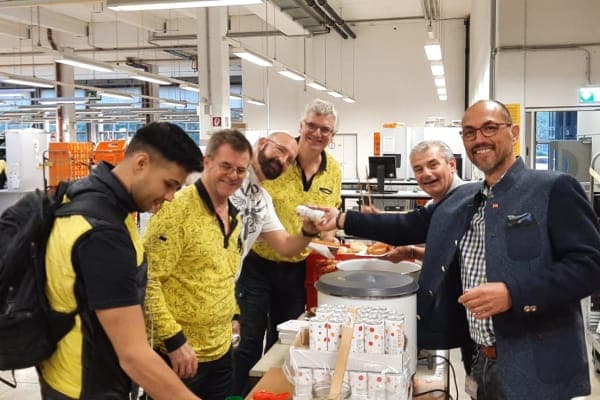 Besuch der Zustellbasis 1030