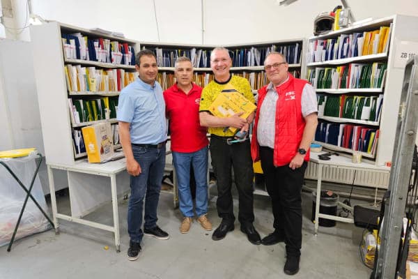 Wir wünschen Kollegen Boubela alles Gute und viel Gesundheit für die Pension