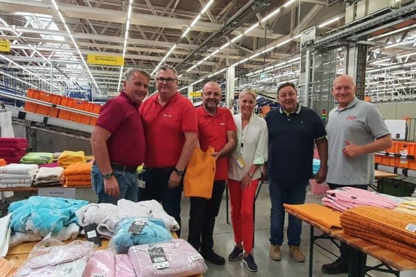 FSG organisierte Verkaufsaktion von Vossen Produkten im BZW