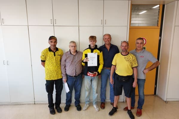 Lehrabschlussprüfung bestanden!