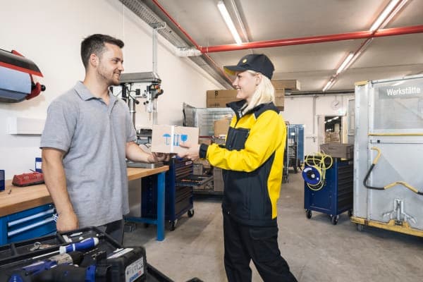 Lehrlinge bei der Post