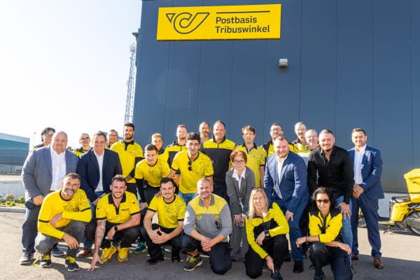 Offizielle Eröffnung der Zustellbasis 2512 Tribuswinkel