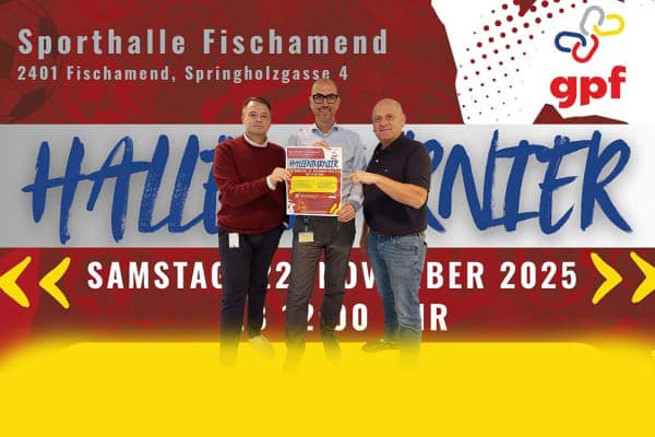 Komm zum Hallenturnier in Fischamend!