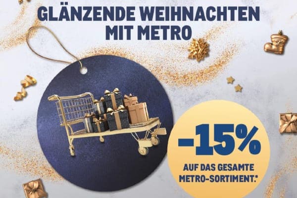 Metroaktion minus 15 Prozent für GPF-Mitglieder